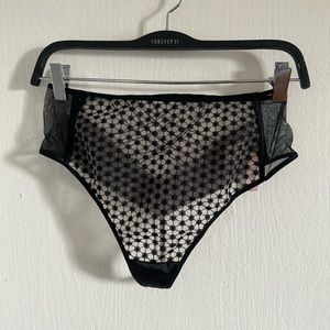 Black Victoria’s Secret high waisted underwear